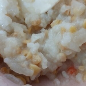 離乳食☆納豆ごはん